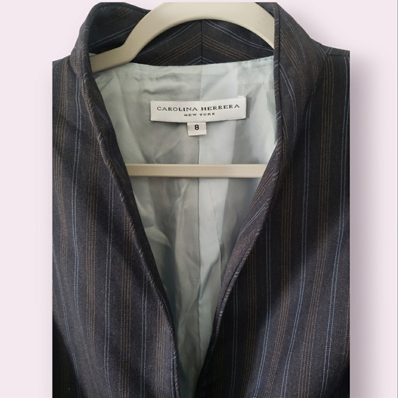 Carolina Herrera Striped Blazer - Picture 5 of 8